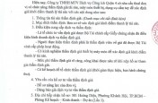 Thông báo Về việc mời đơn vị cung cấp dịch vụ thẩm định giá tài sản thanh lý